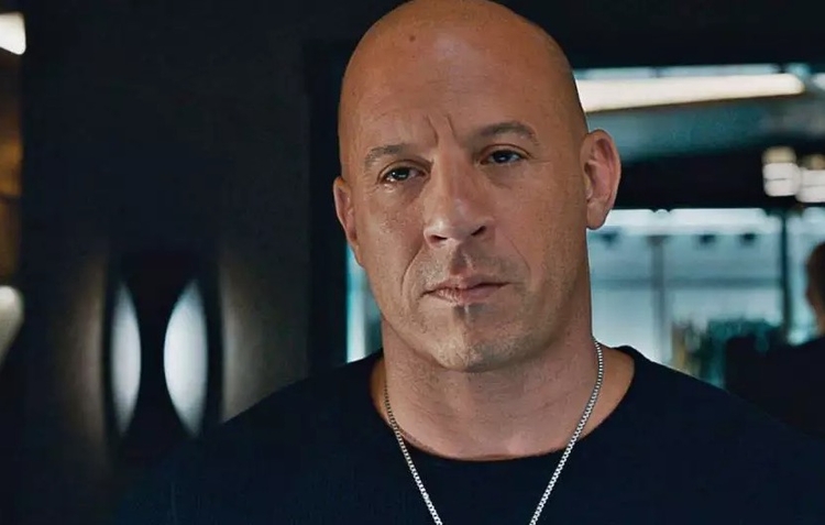 Foto: Vin Diesel careca em Velozes e Furiosos