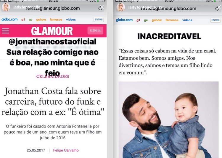 Foto: Reprodução/Instagram Stories Antonia Fontenelle