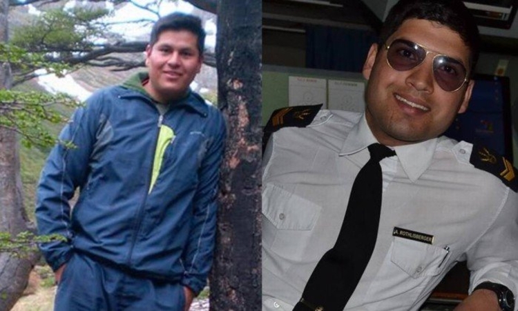 Os marinheiros Humberto René Vilte e Adrián Rothlisberger não embarcaram de última hora no submarino San Juan - Reprodução/Redes sociais