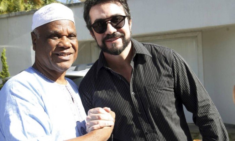 Encontro celebra intolerância religiosa reúne o padre Fabio de Melo e o babalao Ivanir dos Santos - Fábio Guimarães / Fábio Guimarães