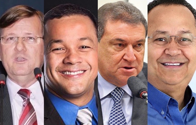 Os mais votados da esquerda para a direita Foto: Reprodução