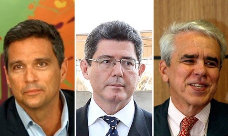 Roberto Campos Neto, Joaquim Levy e Roberto Castello Branco estão entre os indicados para a equipe econômica de Bolsonaro