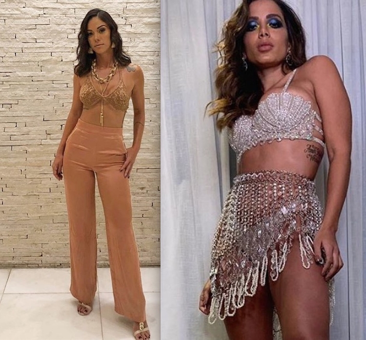 Kamilla e Anitta (Foto: Reprodução Instagram)