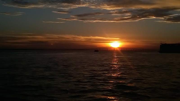 Ponto privilegiado para ver o pôr-do-sol