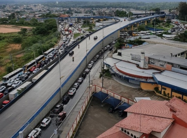 Foto: Reprodução Twitter - Trânsito Manaus