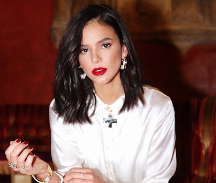 Foto: Reprodução/Instagram Intimissimi e Bruna Marquezine