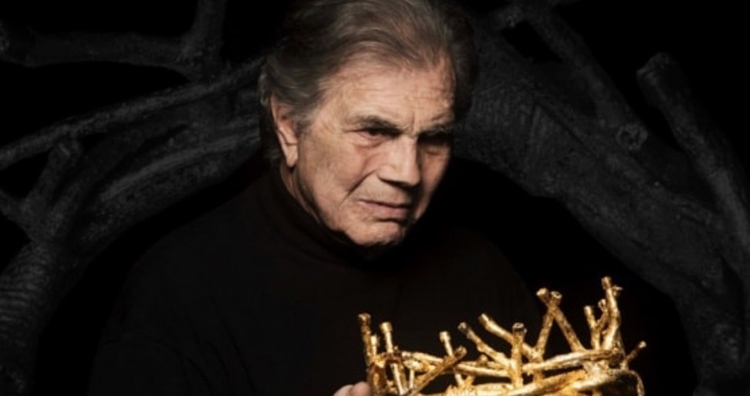 Cena de O Camareiro, com Tarcisio Meira, no Teatro Faap - Foto Divulgação