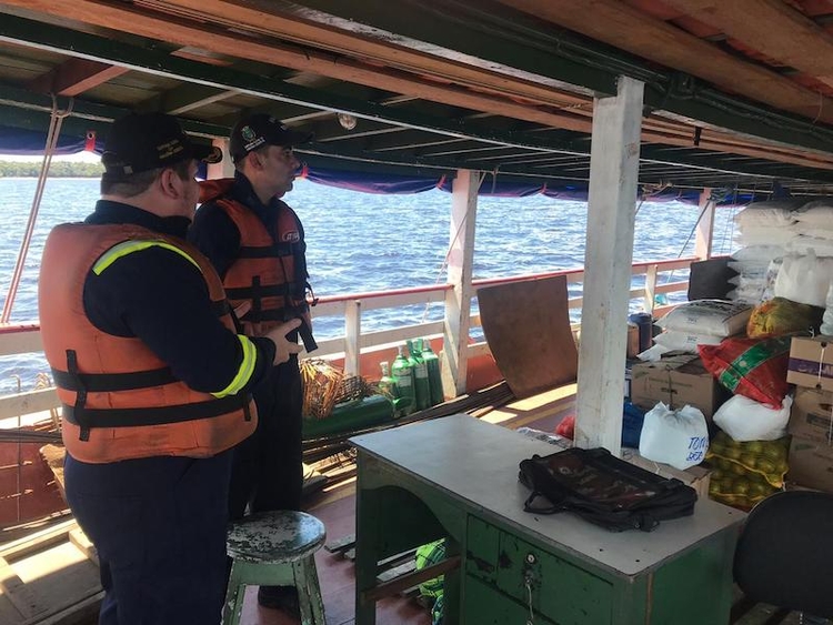 Marinha vai fiscalizar embarcações nos rios da Amazônia - Foto: Divulgação