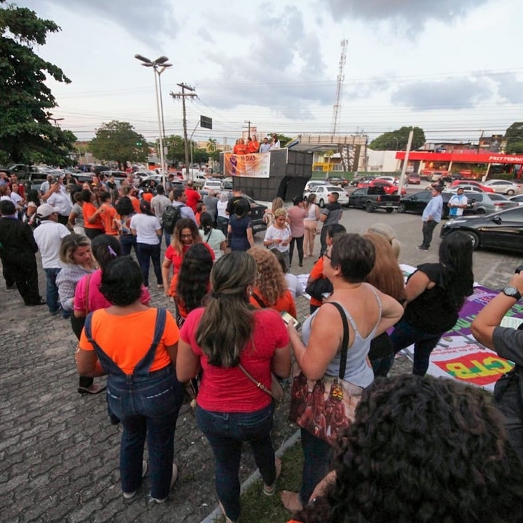 A concentração será em frente à Delegacia da Mulher a partir das 17h30 desta quinta-feira - Foto: Divulgação/Sejusc