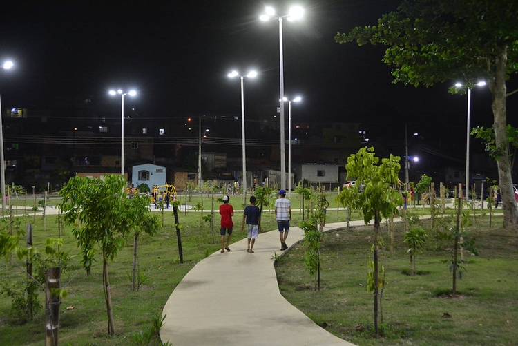 Parque Tio Barbosa é um dos locais implantados pela prefeitura - Foto: Marcio James - Semcom