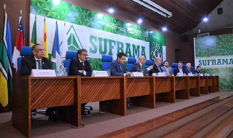 Reunião do CAS foi presidida pelo titular da Sepec, Carlos da Costa - Foto: Divulgação/Suframa