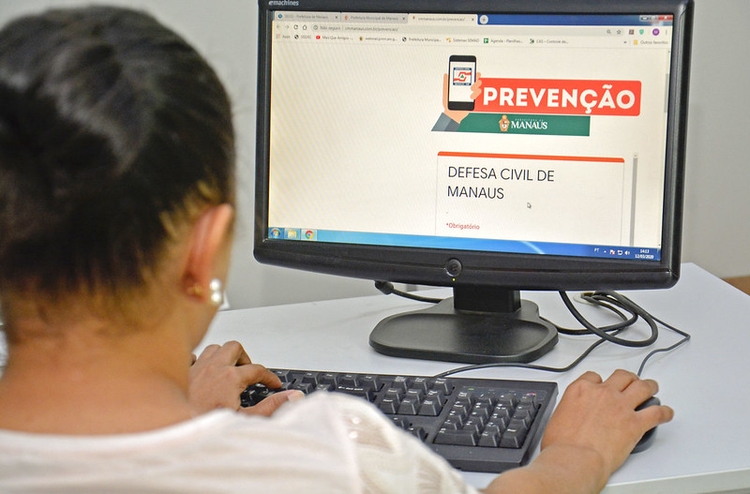 Usuário deve fazer cadastro no site da Prefeitura de Manaus - Foto: Márcio James/Semcom