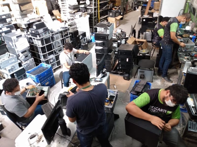 Meta é obter 300 computadores para hospital de campanha - Foto: Divulgação/Polo Digital