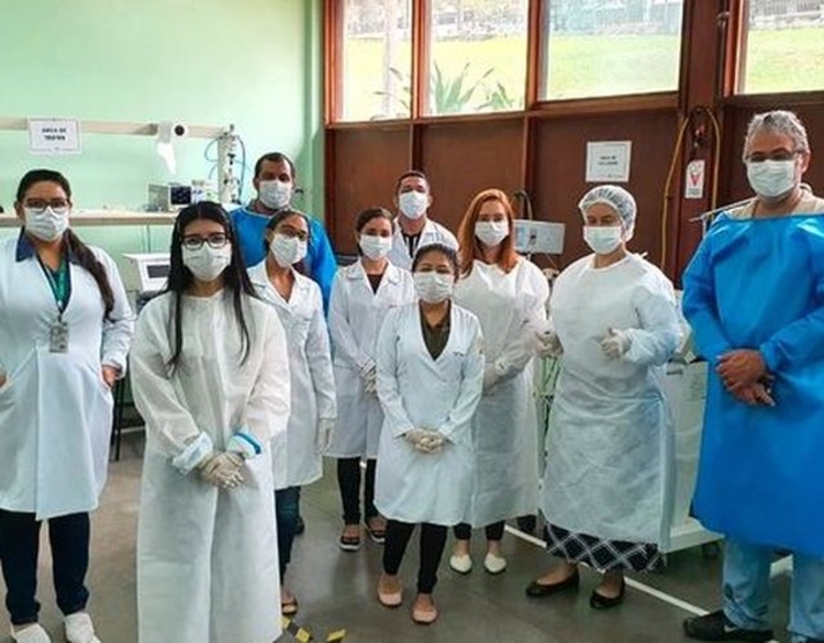 São 71 estudantes e enfermeiros que participam do treinamento - Foto: Divulgação/UEA