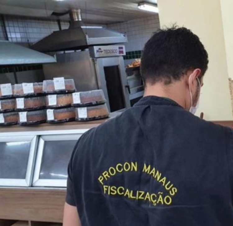 Cerca de 50 kg de alimentos foram apreendidos - Foto: Divulgação/Semdec