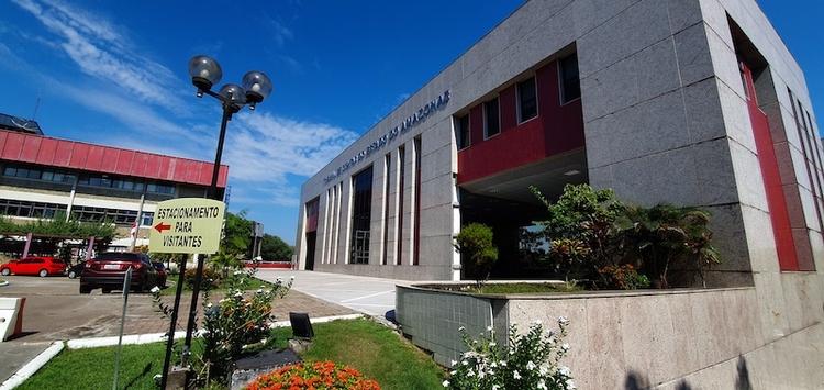 Corte de contas montou pontos para desinfecção - Foto: Divulgação/TCE AM