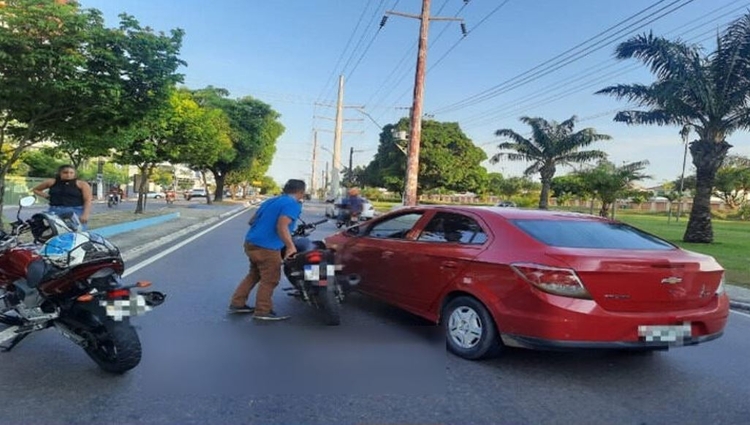 Acidente atinge a bola do Coroado - Foto: Divulgação IMMU