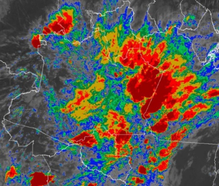 Amazonas experimenta chuva intensa - Foto: Divulgação 