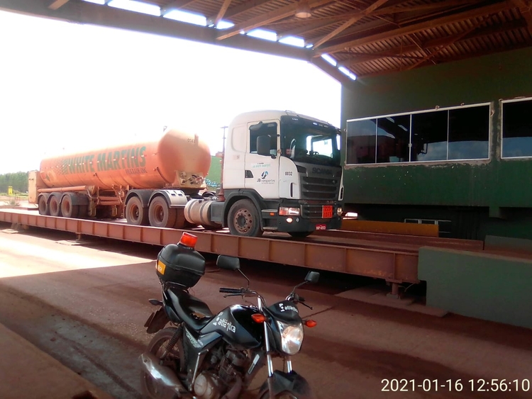 O transporte está sendo realizado pela produtora de gases medicinais, White Martins - Foto: Divulgação