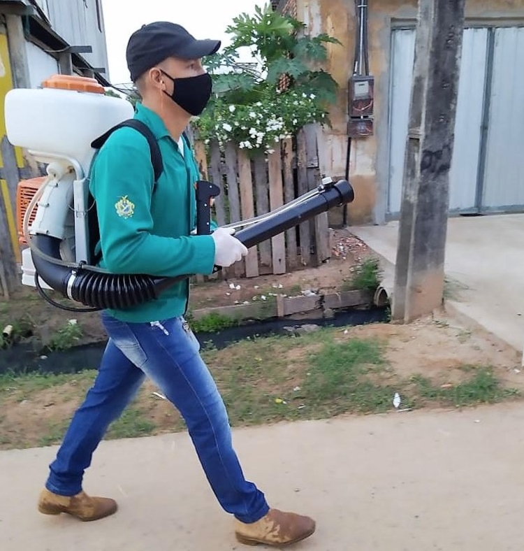 Equipe vai apoiar as ações de controle do Aedes aegypti realizadas pela secretaria de saúde do município. Foto: Divulgação/FVS