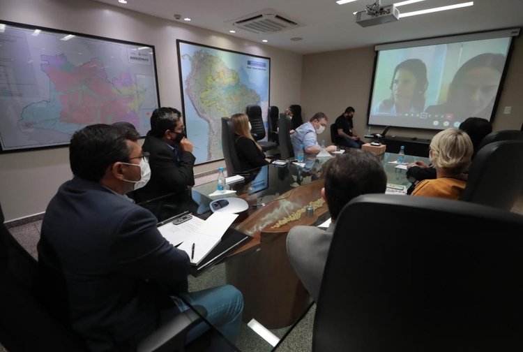 Lima se reuniu com representantes da Organização Internacional do Trabalho e do Ministério Público do Trabalho. Foto: Diego Peres/Secom