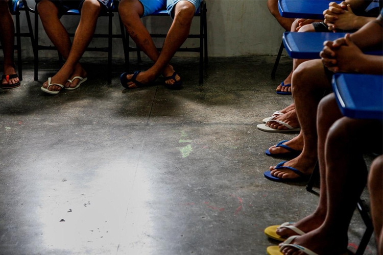 Adolescentes no Centro Socioeducativo Dagmar Feitoza em Manaus - Foto: Divulgação