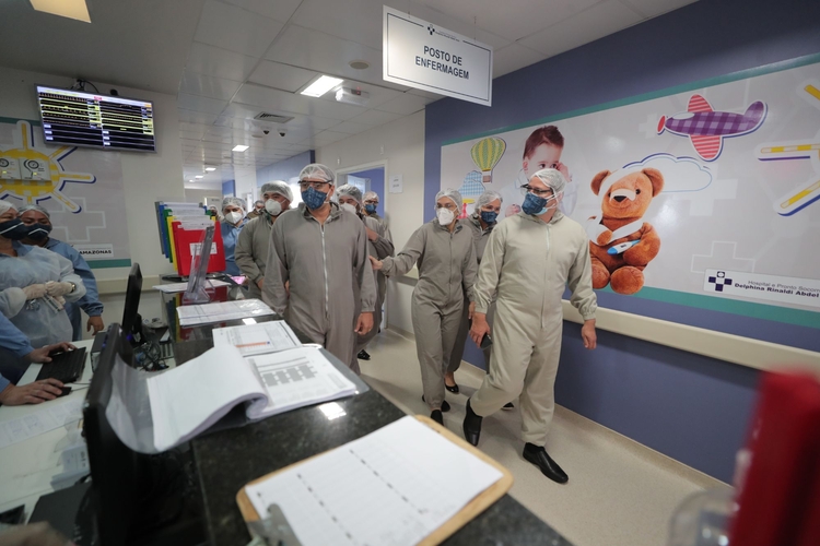 Com a entrega, unidade registra um aumento de 300% de leitos de UTI. Foto: Diego Peres/Secom