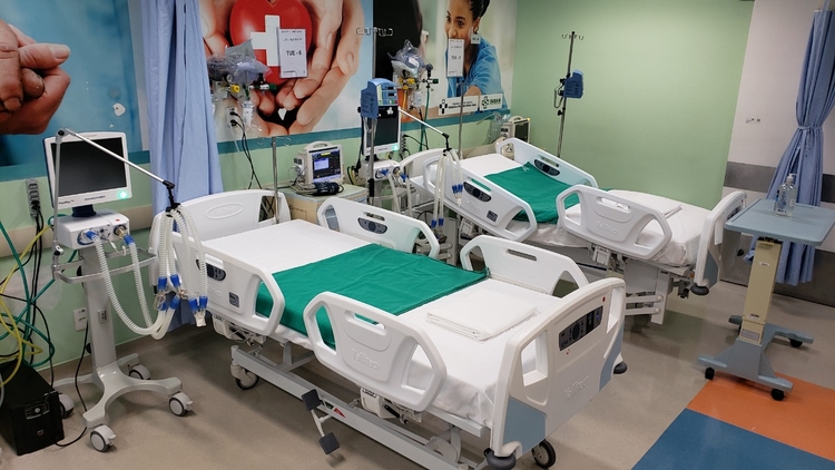 Pacientes de covid-19 têm maior disponibilidade de leitos - Foto: Divulgação/SES-AM