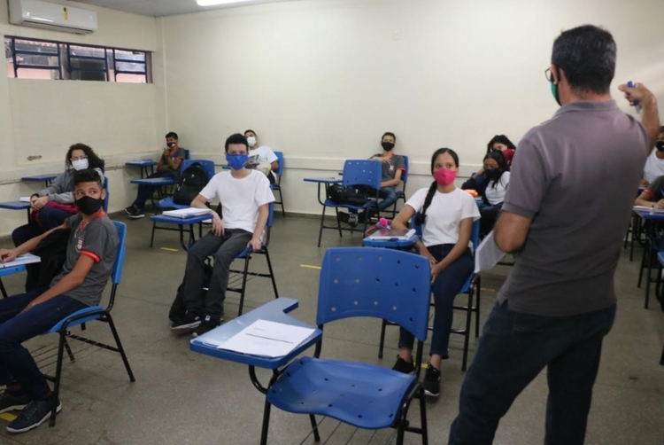 Profissionais atuarão em unidades de Ensino Regular em Manaus e no interior. Foto: Eduardo Cavalcante/Seduc-AM