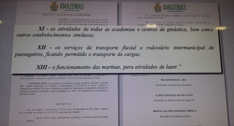 Novo decreto será publicado no Diário Oficial do Estado nesta terça. Foto: DOI