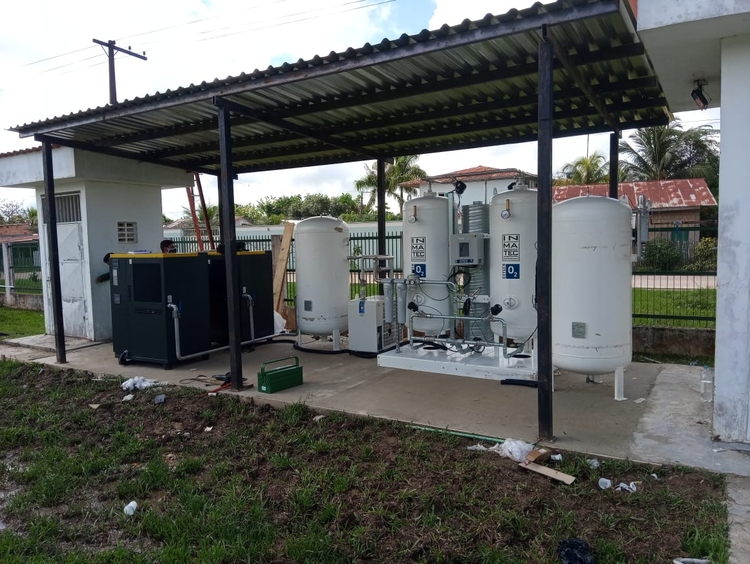 Usinas de oxigênio (Foto: Divulgação/Agência Saúde)