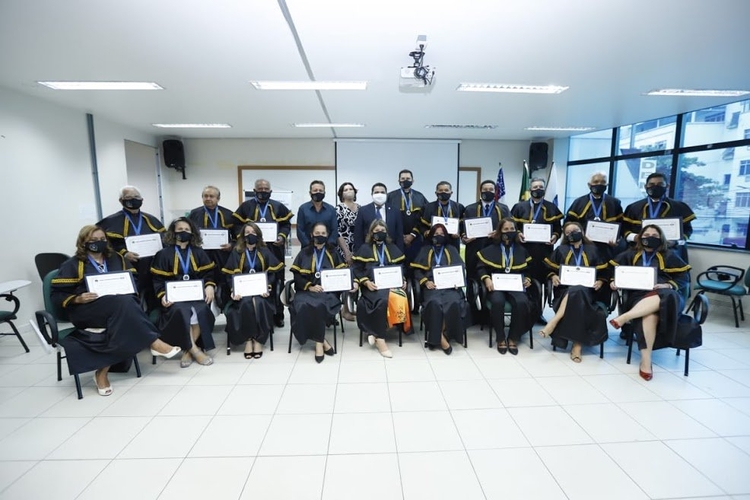 Reitor Sylvio Puga presidiu posse de imortais - Foto: Divulgação/Ufam