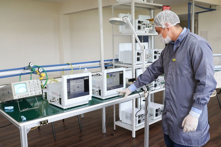 Wilson Lima anuncia entrega de respiradores ao Amazonas. Foto: Reprodução/Redes sociais