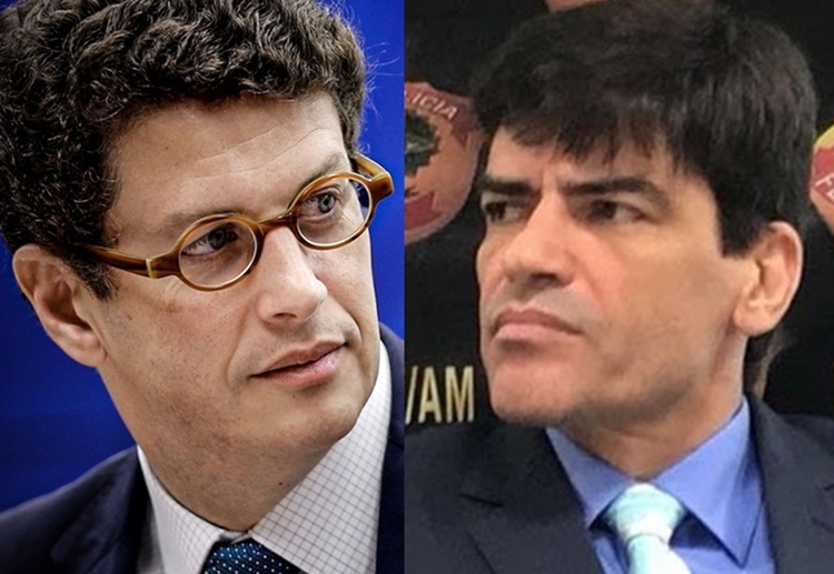 Ricardo Salles e Alexandre Saraiva - Foto: Reprodução