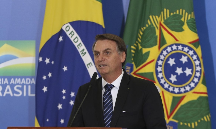 Bolsonaro fala sobre a pandemia e economia em Mato Grosso - Foto: Wilson Dias/Agência Brasil 