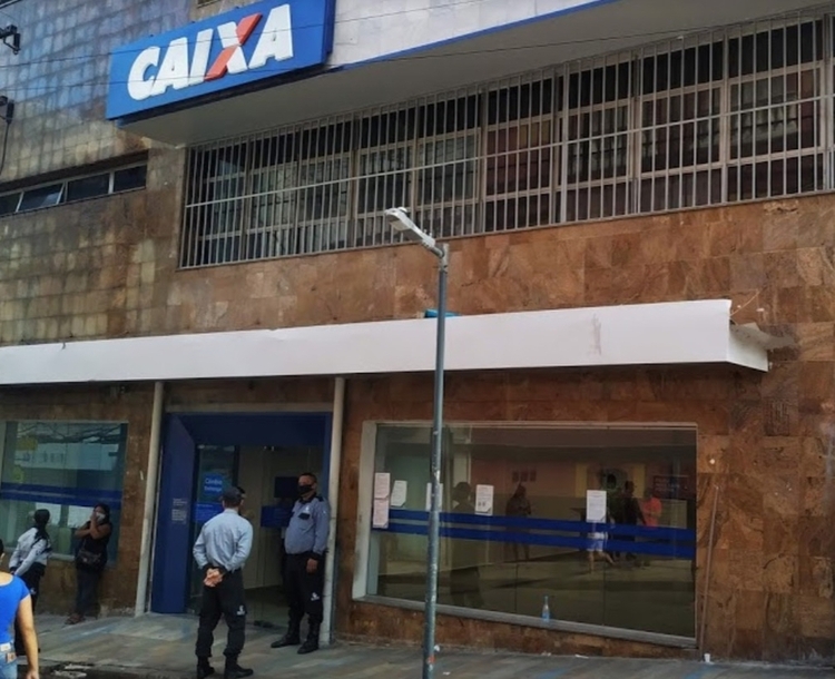 Agência Caixa Econômica no Centro de Manaus - Foto: Divulgação