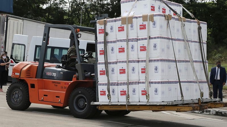 Lote foi produzido no Brasil - Foto: Divulgação Ministério da Saúde