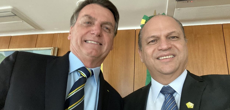 Bolsonaro e Ricardo Barros - Foto: Reprodução Twitter