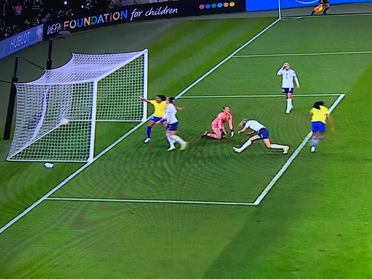 Andressa marcou para o Brasil - Foto: Reprodução