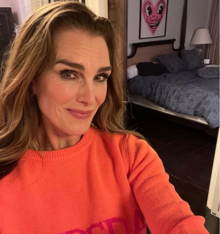 Brooke Shields atualmente aos 55 anos - Foto: Reprodução Instagram
