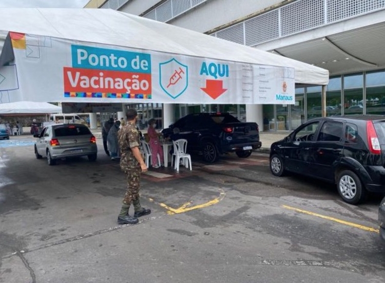 Posto de vacinação Manaus - Foto: Divulgação/MPAM 