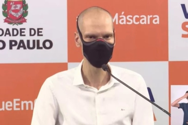 Prefeito de São Paulo, Bruno Covas - Imagem: Reprodução