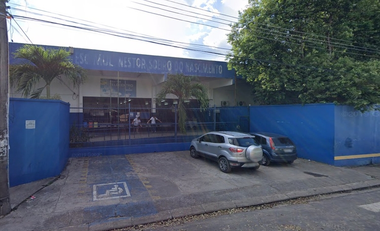 Escola fica localizada na Zona Oeste de Manas. Foto: Reprodução/ Google Street View