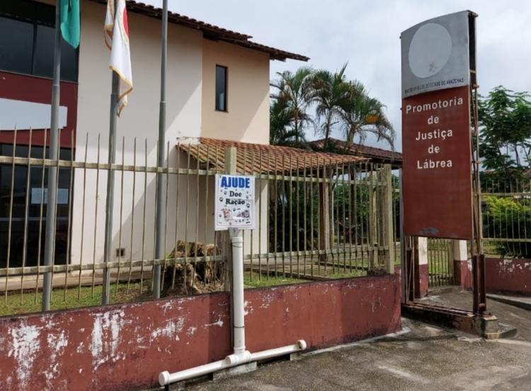Sede da Promotoria de Lábrea. Foto: Divulgação/ MPAM
