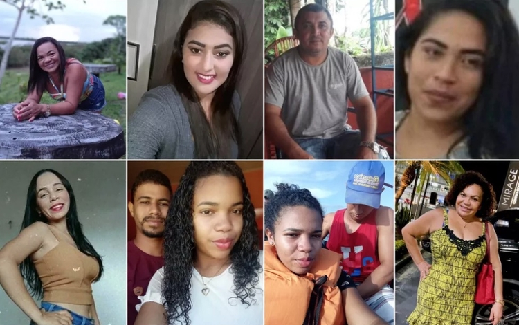 Vítimas estavam em busca de trabalho na Guiana Francesa - Fotos: Arquivo Pessoal