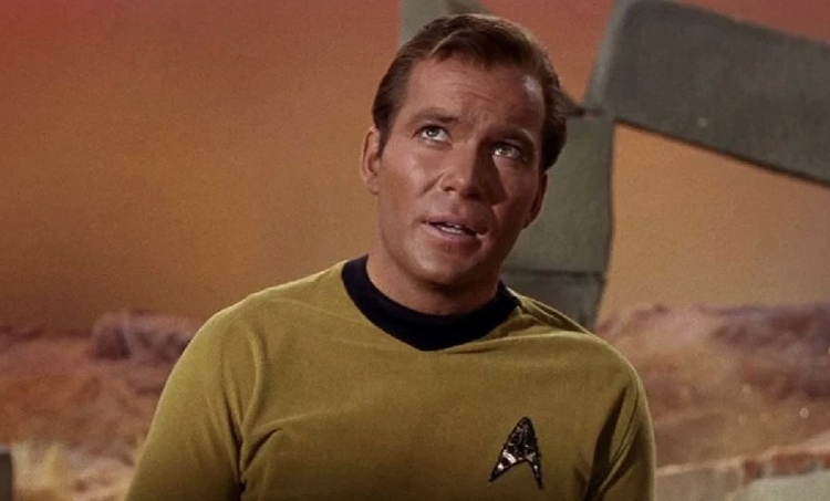 Foto: William Shatner como Capitão Kirk
