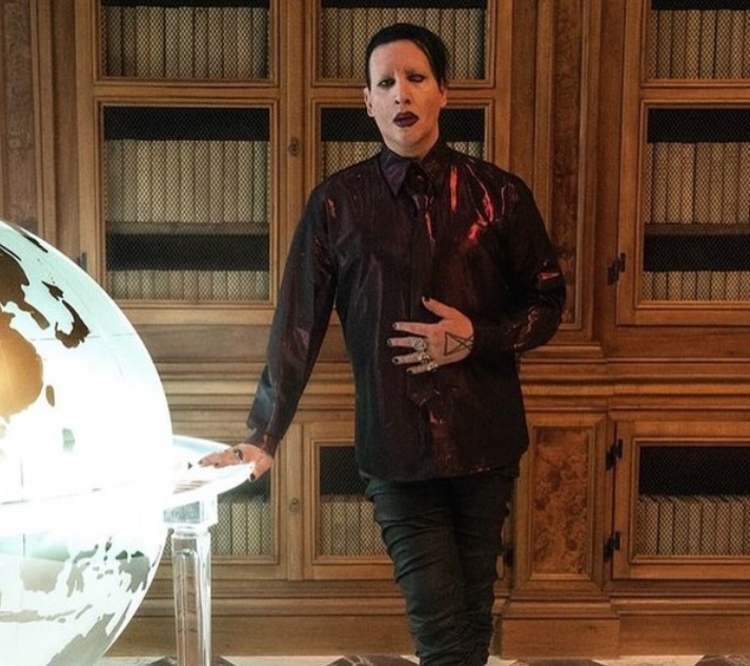 Polícia fez buscas na casa de Marilyn Manson - Imagem: Reprodução/Instagram