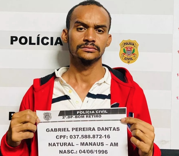 Homem se entregou à polícia de SP - Foto: Divulgação