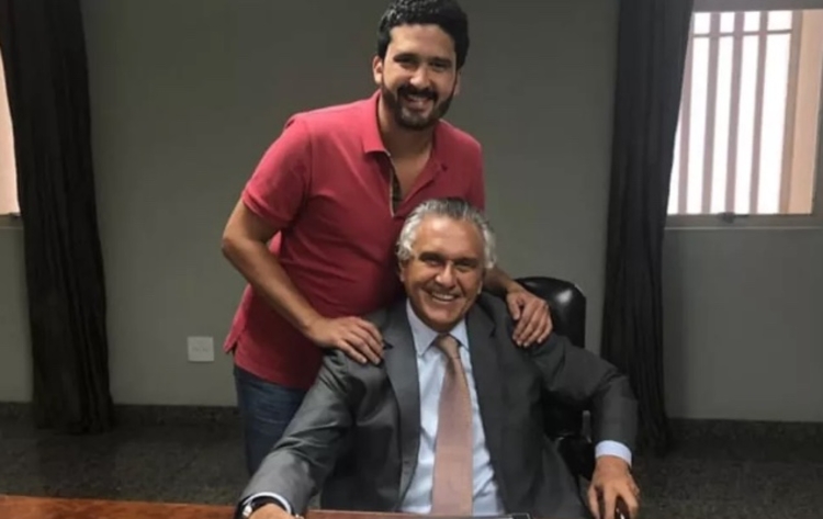 Governador Ronaldo Caiado com o filho - Foto: Reprodução/Facebook