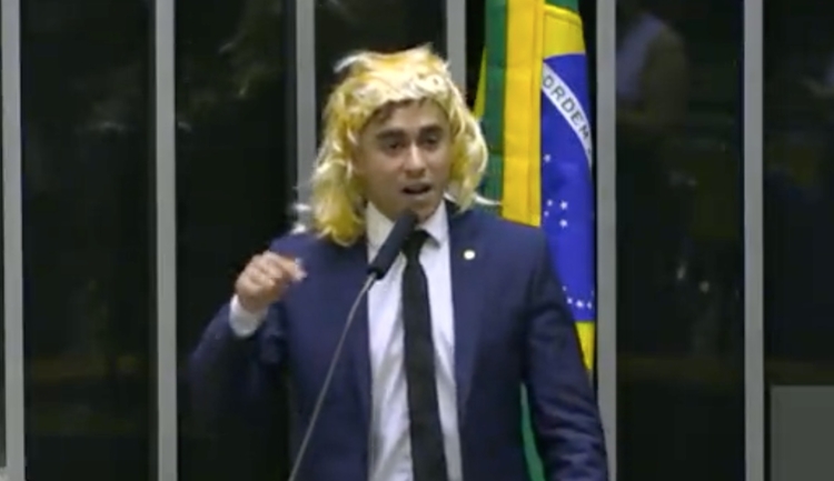 Deputado Nikolas Ferreira (PL-MG) / Foto: Reprodução de vídeo 